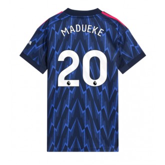 Arsenal Noni Madueke #20 Bortedrakt Kvinner 2025-26 Kortermet Arsenal Noni Madueke #20 Bortedrakt Kvinner 2025-26 Kortermet